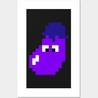 IC Eggplant Posters and Art